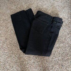 Men's 100% Cotton Urban Pipeline Regular Fit Black Jeans 36/34